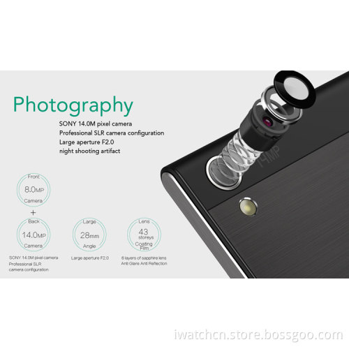 5.5inch HD Screen Mtk6582 Quad Core 3G Android Smart Mobile Phone Gyroscope Air Gesture Super Slim Alloy Case (Qk1)